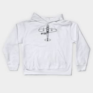 Bf-109 Kids Hoodie